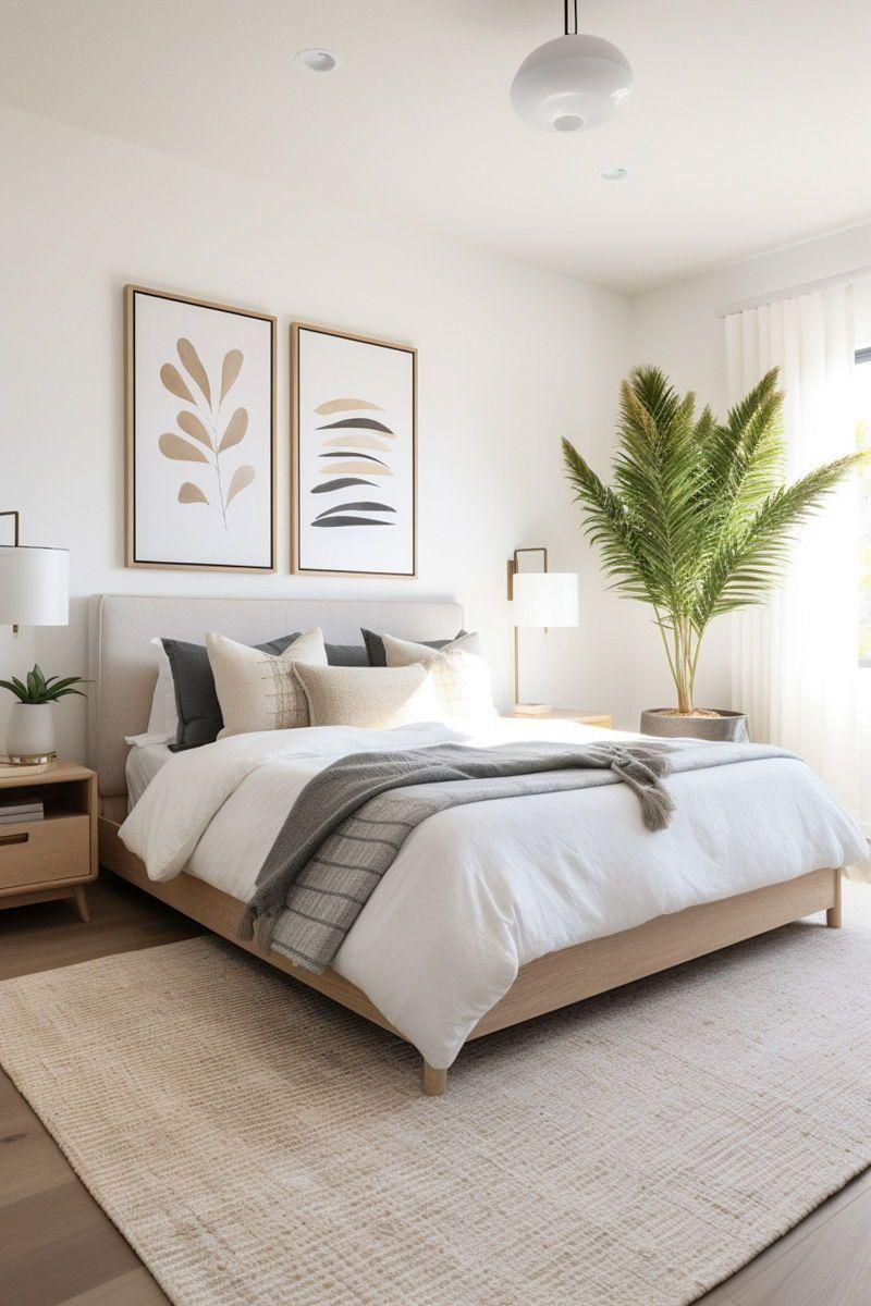 Private furnished bedroom